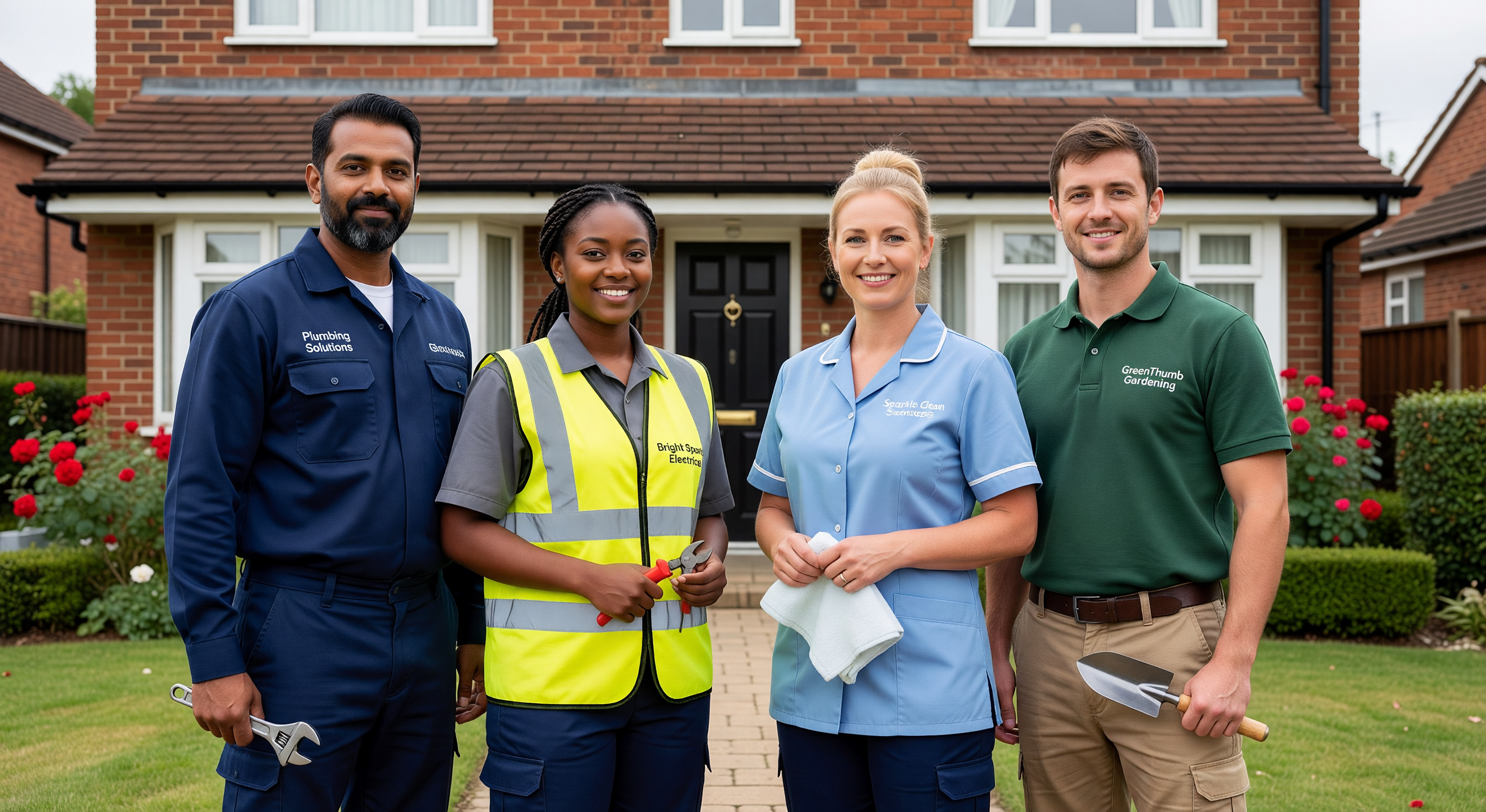 SwiftFix team of professional tradespeople